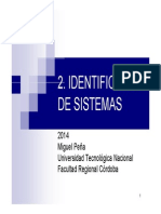 02 - Identificación de Sistemas