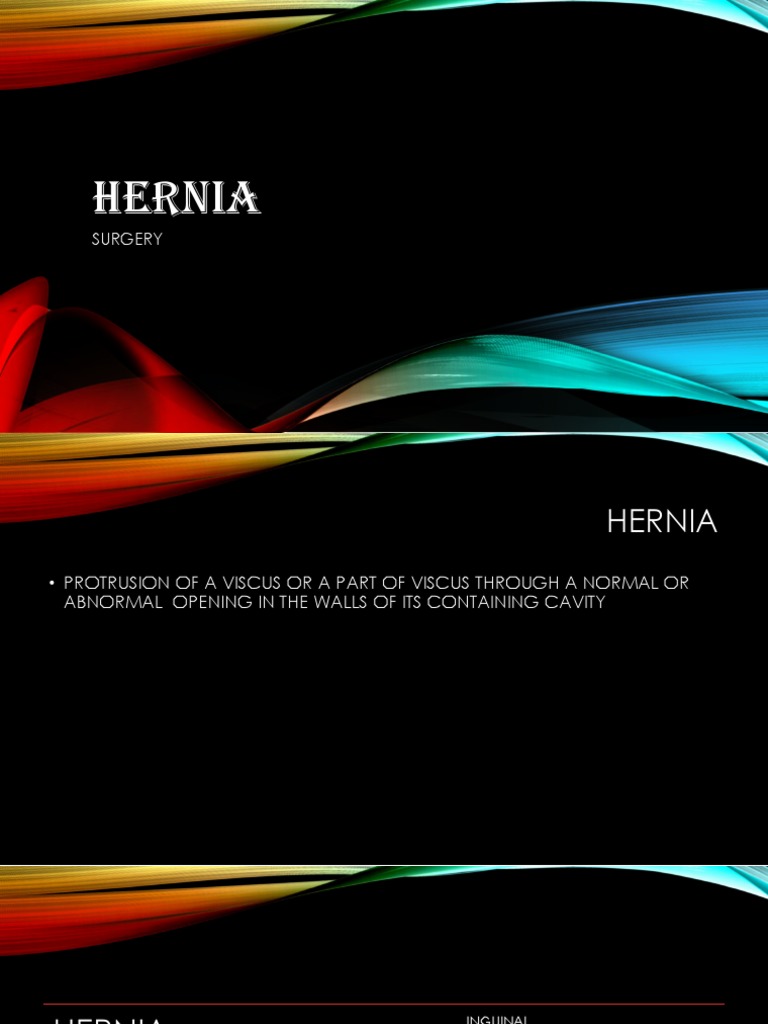 Hernia Pdf Abdomen Human Anatomy