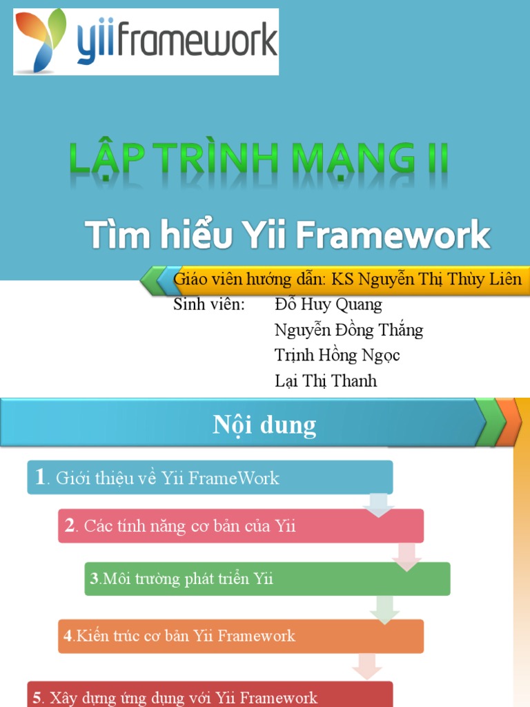Tai Lieu Tim Hieu Yii Framework | PDF
