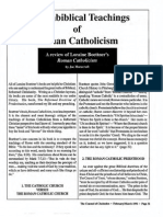 1991 Issue 2 - The Unbiblical Teachings of Roman Catholicism: Review of Boettner's "Roman Catholicism" - Counsel of Chalcedon