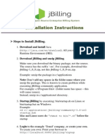 JBilling 3.1.0 Installation Instructions