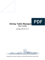 Hospitality Dining Table Management User Guide LS Nav 2013 (7.1)