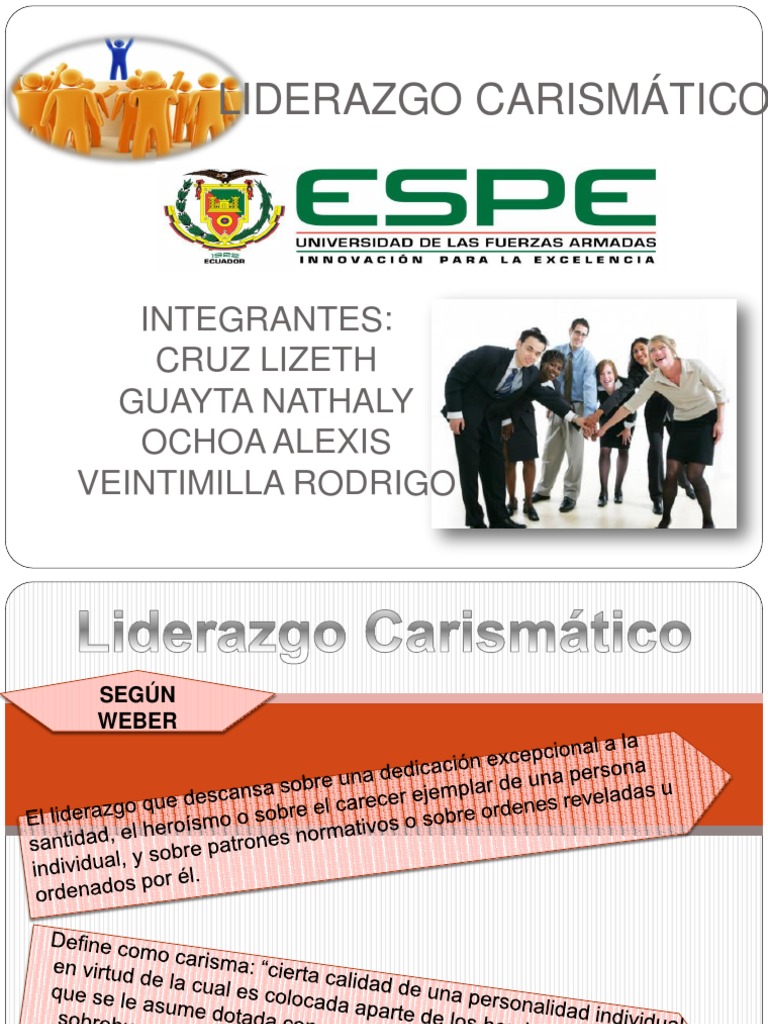 liderazgo carismatico | Carisma | Liderazgo