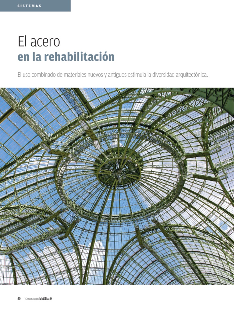 El Acero en La Rehabilitación  Acero  Hormigón