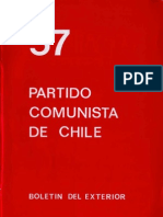 Boletin Del Exterior Partido Comunista de Chile Nº57