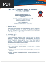 MBA EM GESTÃO ESTRATÉGICA DE NEGÓCIOS