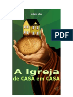 a igreja de casa em casa - livro