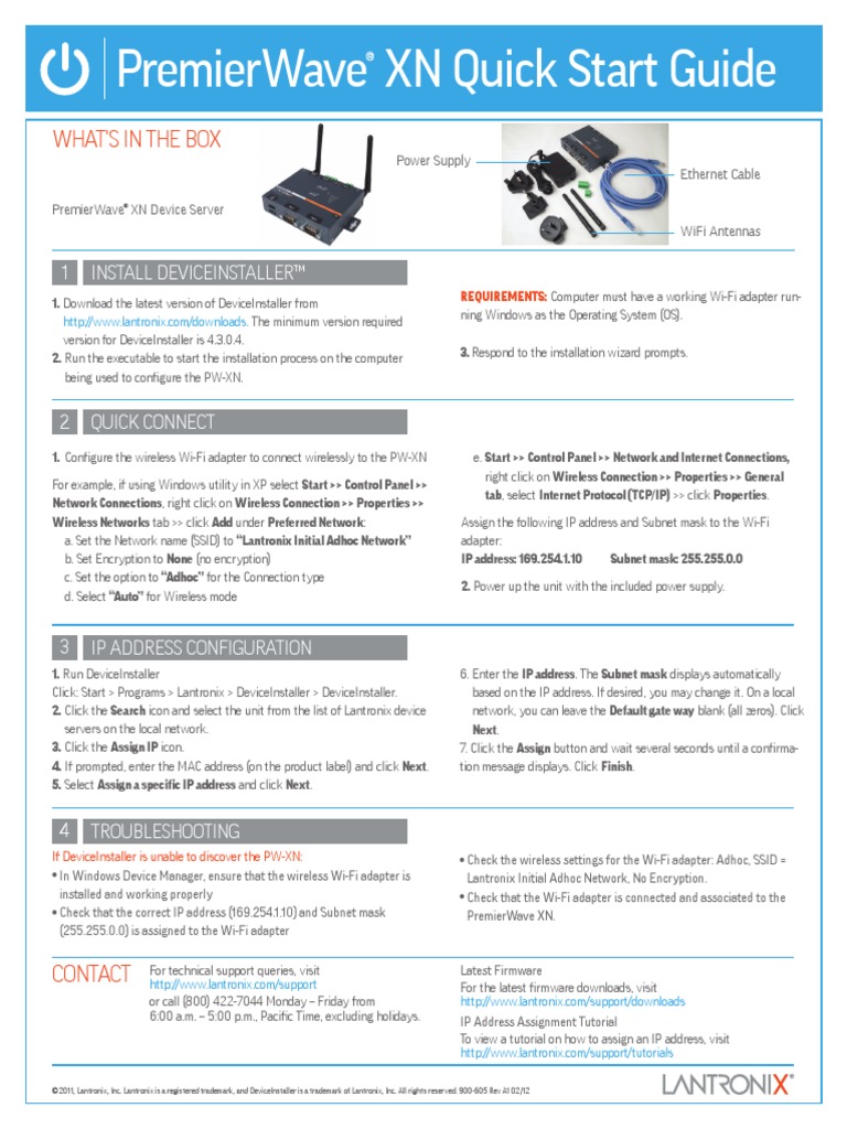 PremierWave XN QS | PDF | Wi Fi | Computer Network