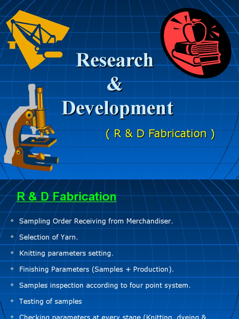 Textile R&D Process Overview | PDF | Yarn | Knitting