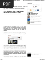 Download Cara Membuka Situs Yang Diblokir Melalui Komputer Atau Laptop by Hamoraon SN235715212 doc pdf