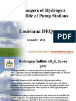 Dangers of Hydrogen Sulfide at Pump Stations: Louisiana DEQ