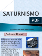 Saturnism o