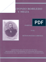 Robledo y Meza, Gabino Barreda Estudio