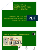 Breaking and Fixing The IEEE 802.11i Wireless Networking Standard (2005)