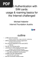 03 - 2G-3G Authentication With SIM Cards - 2003