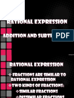 Rational Expression