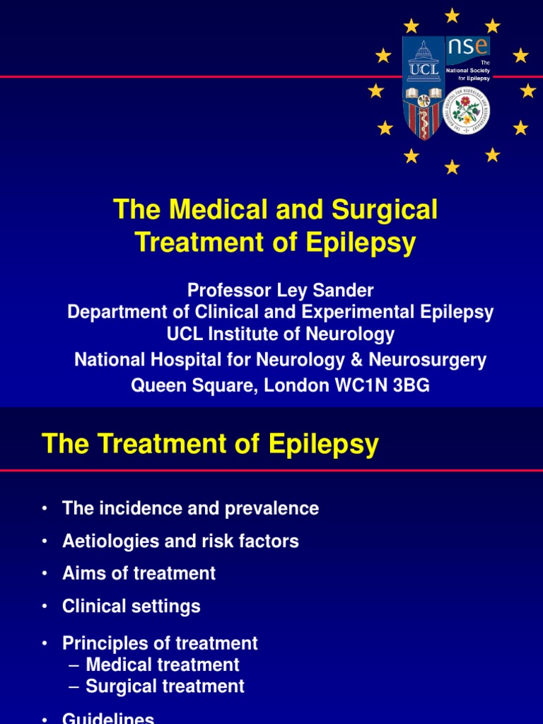 The Medical and Surgical Treatment of Epilepsy | PDF | Science ...