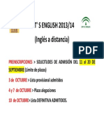 Información That S English 2013-14