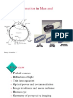 Image Formation in Man and Machines