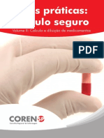 Boas Praticas Calculo Seguro Volume 2 Calculo e Diluicao de Medicamentos