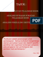 Analisis Sukatan Minggu RBT