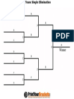 7 Team Single Fillable