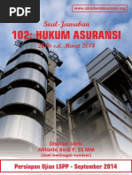 Download  102 - Hukum Asuransi - Sept 2014 v1 by Henry Rossi SN235740240 doc pdf