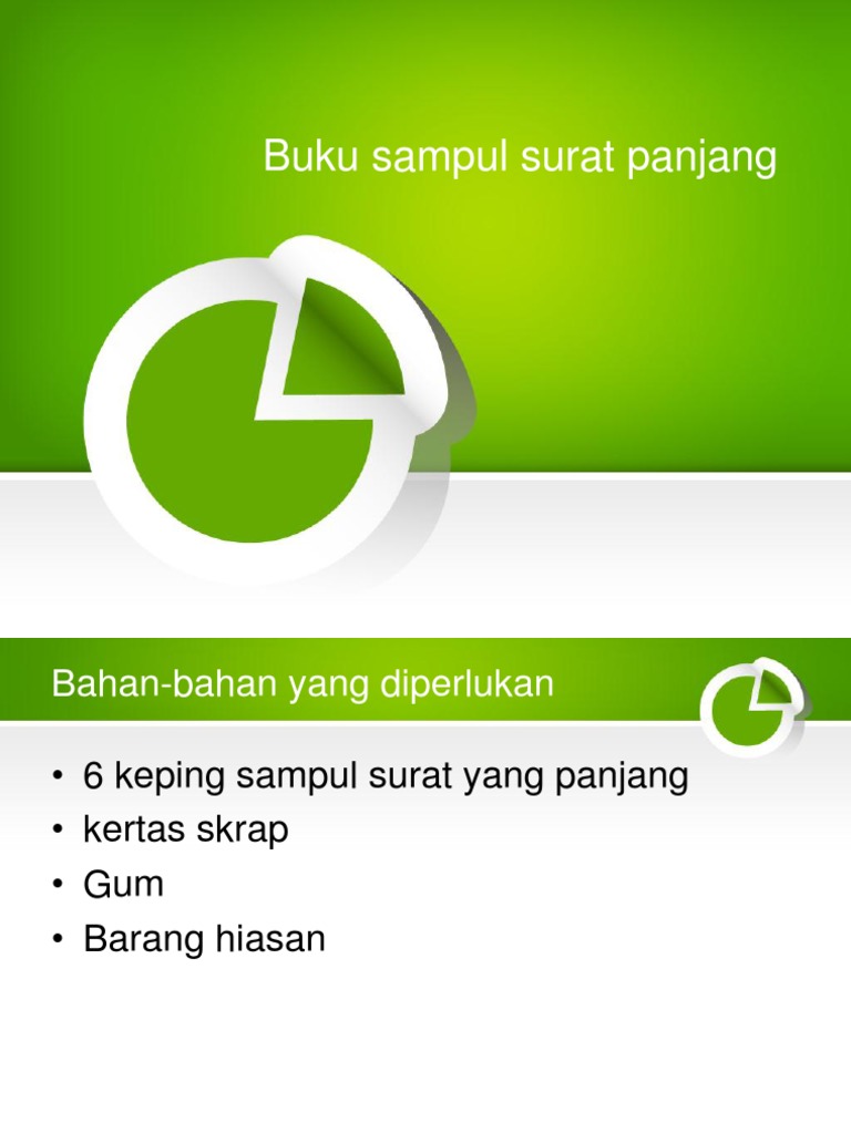 Buku Sampul Surat Panjang | PDF