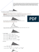 Properties of Triangles