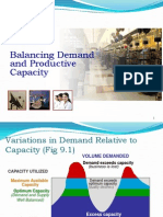 Balancing Demand and Productive Capacity