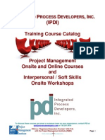 IPDI Training Course Listing 20101005