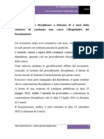 La Contestazione a Distanza Di 2 Mesi Dalla Sentenza Di Condanna Non Causa l’Illegittimità Del Licenziamento