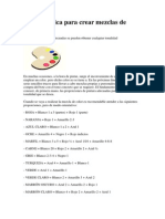 Guia Practica para Crear Mezclas de Color PDF