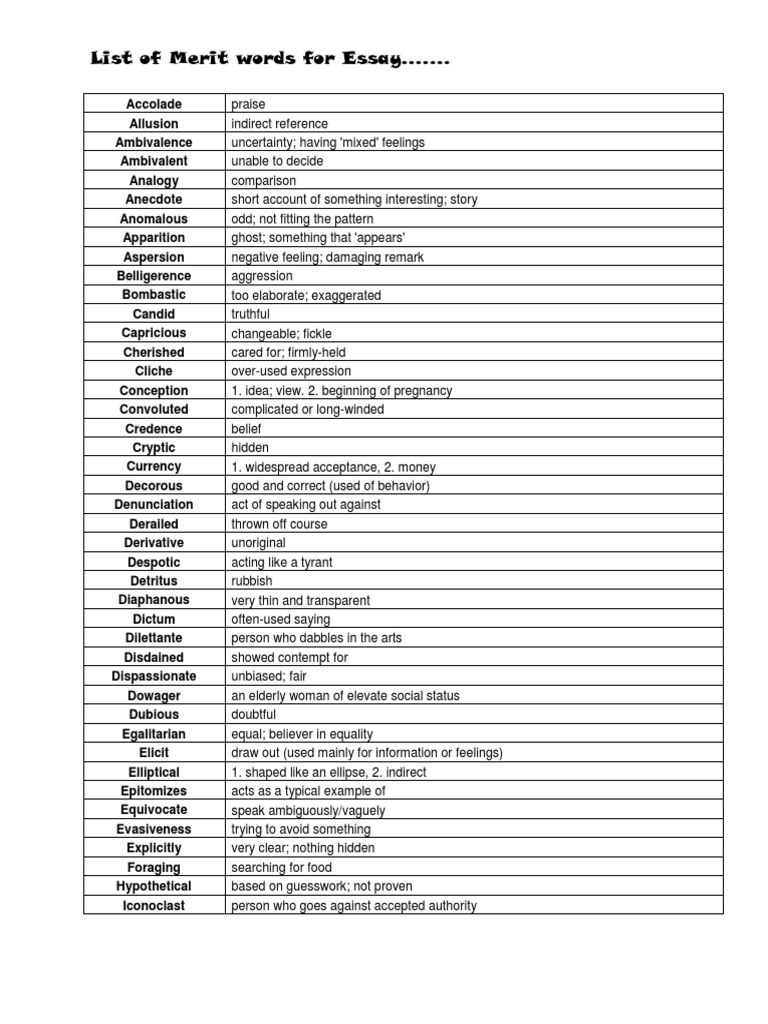 list-of-merit-words-for-essay-pdf