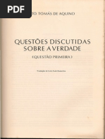 Tomás de Aquino - Sobre a Verdade