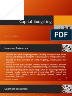 Capital Budgeting