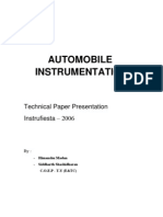 Automobile Instrumentation