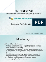 Lecture13 Monitoring