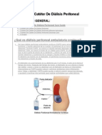 Cuidado Del Catéter de Diálisis Peritoneal