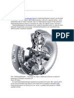 Modul de Funcționare Al Hidrotransformatorului