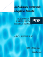 De Las Rios, Tendecias Nacionales e Internacionales