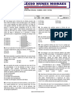 TD 01 - Revisão Geometria Espacial - 2° Ano - 2014