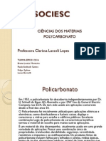 Propriedades e aplicações do polímero policarbonato