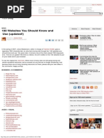 Download 100 Websites You Should Know and Use Updated _ TED Blog by Aamer Shahzad SN235761990 doc pdf
