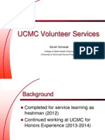 Ucmc Volunteer Services