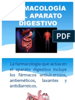 Farmacología digestiva: antiulcerosos, antieméticos, laxantes y antidiarreicos