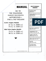 1940-1947 HD Factory Shop Manual