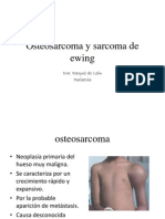 Clase Osteosarcoma y Sarcoma de Ewing