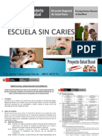 ESCUELA SIN CARIES - Presentación PDF