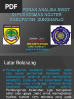 Download Hasil Laporan Analisa Swot Di Puskesmas Nguter by ARie SN235774280 doc pdf